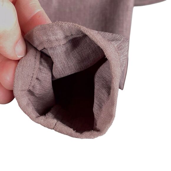 VUORI Women's Outdoor Trainer Shell Jacket Size XS Hooded Full Zip Brown # VW501 - Picture 10 of 16